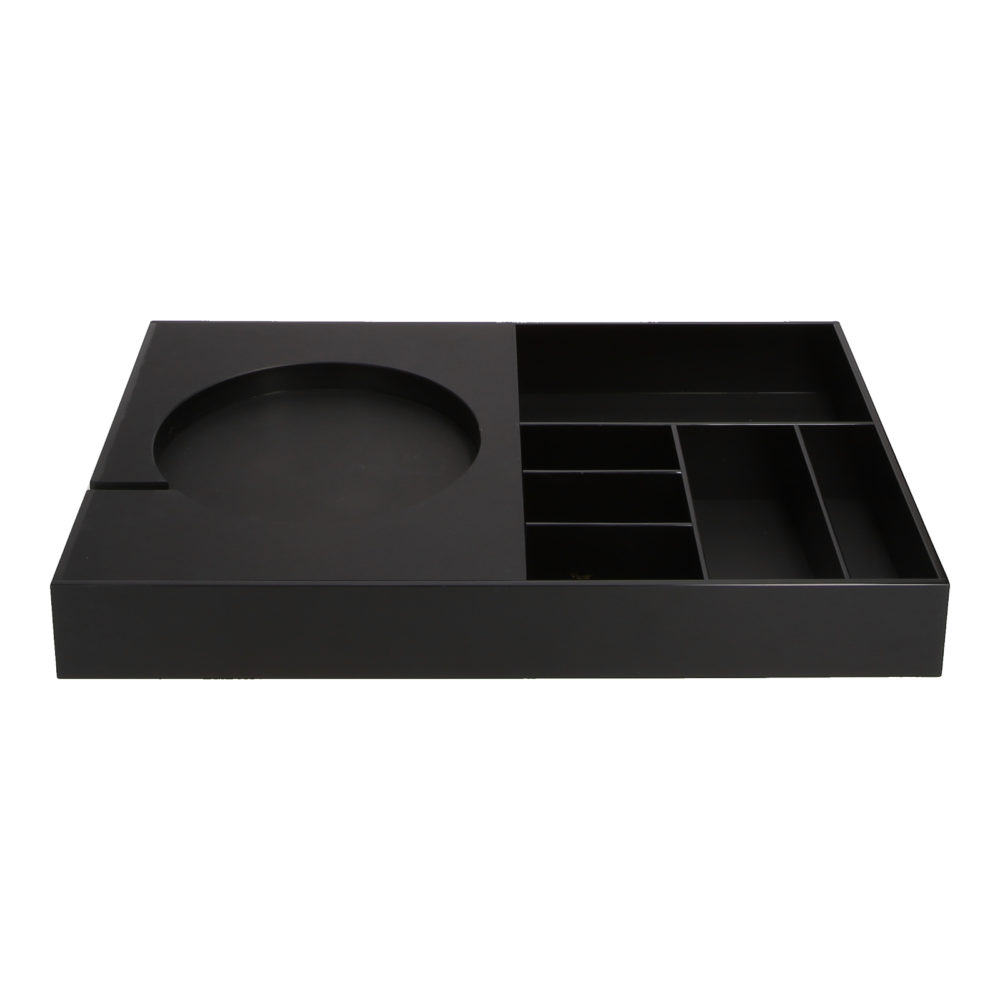 Amenity Tray With Fixation Hole